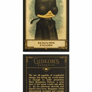 Gideon’s Bakehouse Collectible Trading Cards – Set of 4 – Disney Springs Orlando
